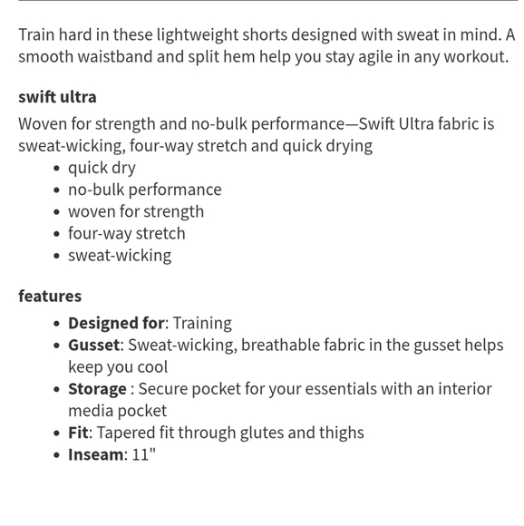 Lululemon Black T.H.E. Short Linerless 11" - Picture 5 of 8